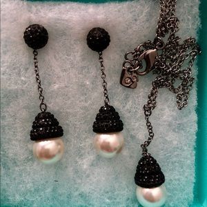 Swarovski necklace and earring collection